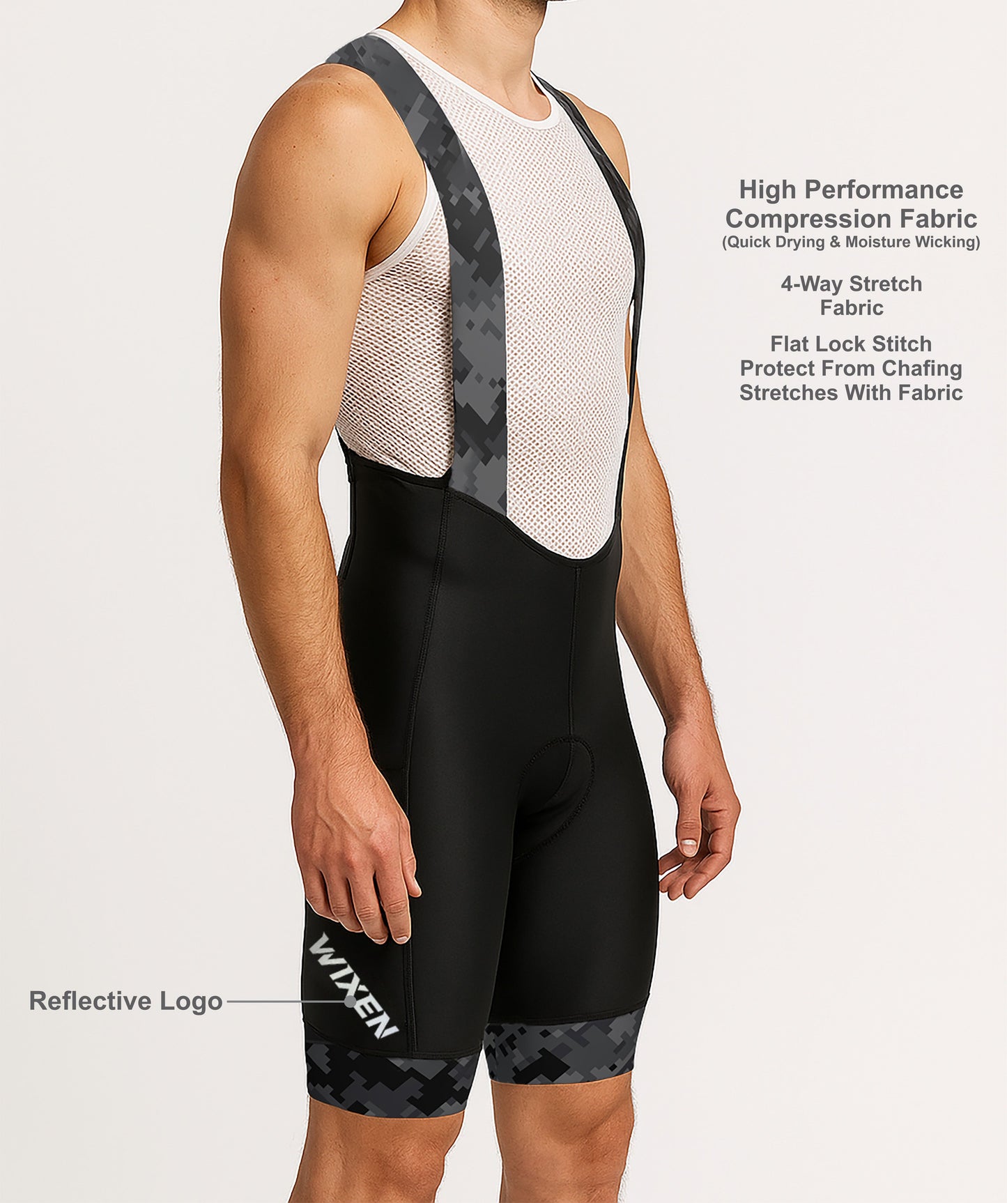 Men's Aero Navy Cycling Bib Short