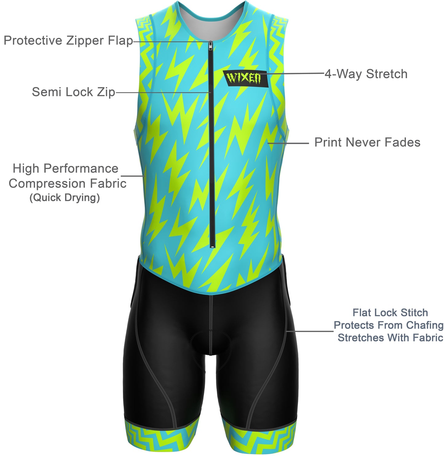 Men's Triathlon Energy Race Suit