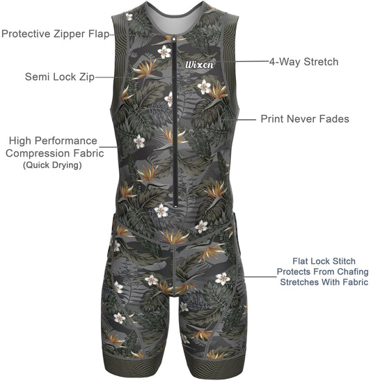 Men's Triathlon Forest Race Suit
