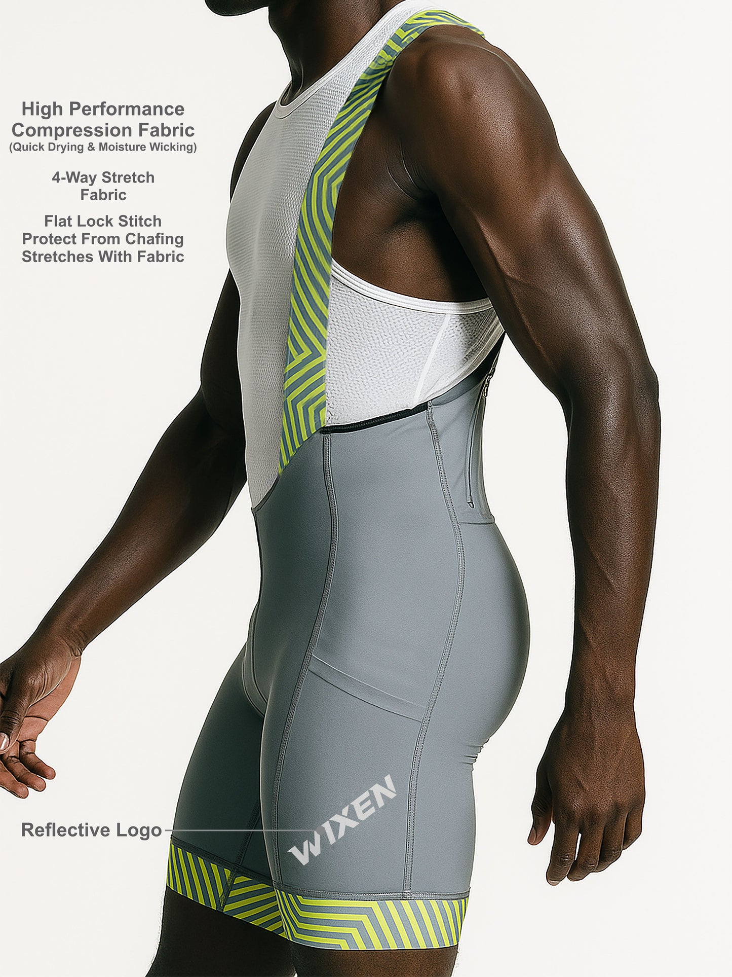 Men's Aero Navy Cycling Bib Short