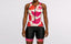 Women's Sleeveless leafes Triathlon Suit