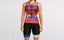 Women's Sleeveless Multi Color Triathlon Suit