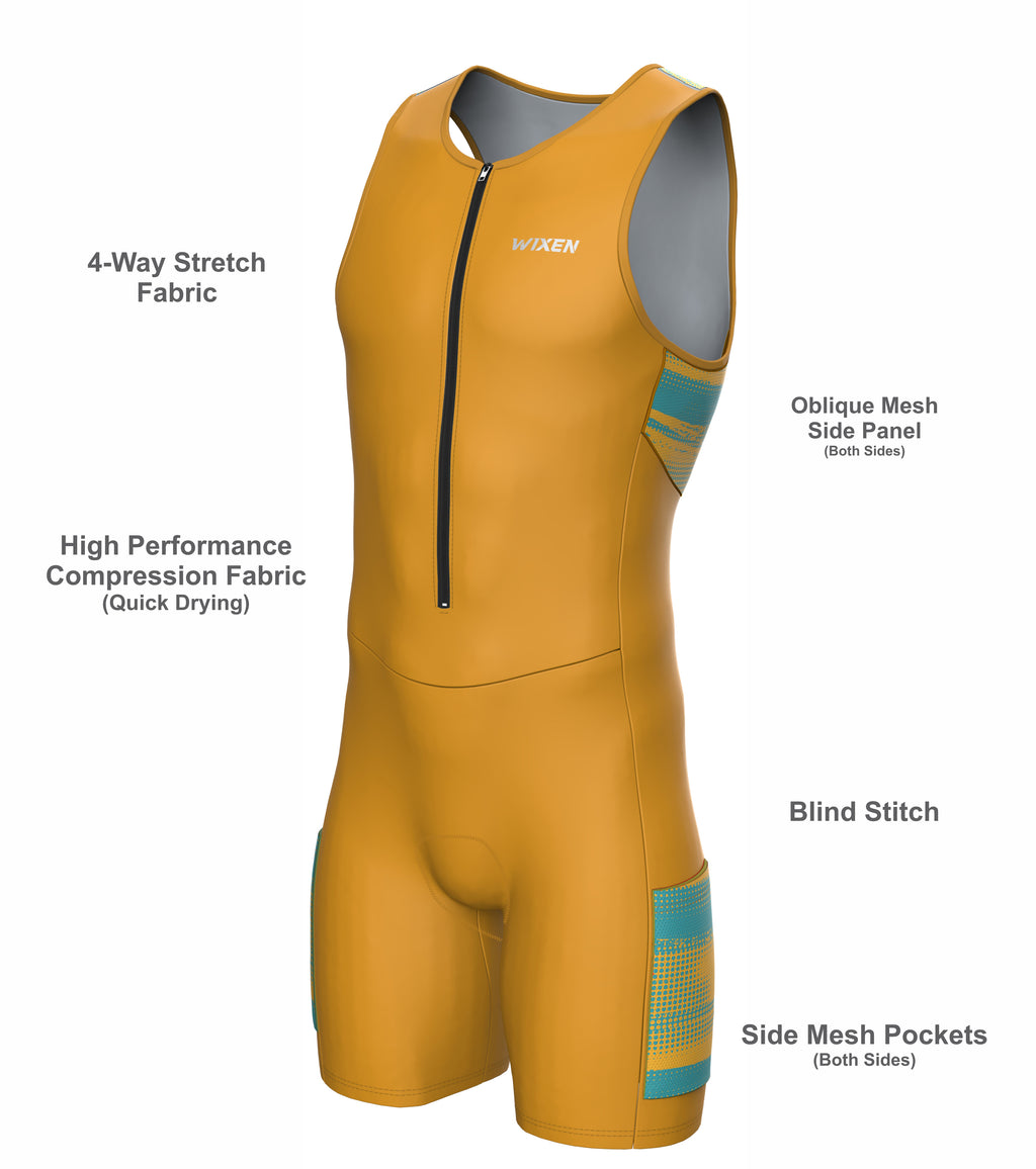 Men Cool Gray AirFlow Triathlon Suit