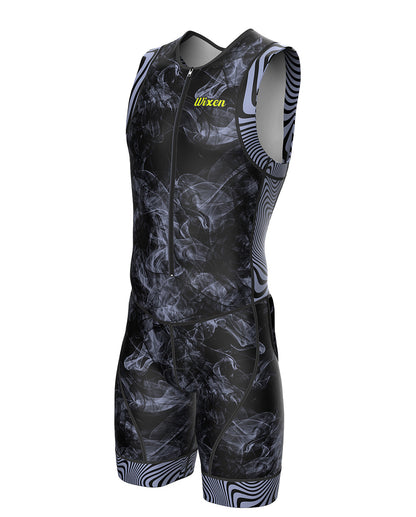 Men's Triathlon Smoke Gray Race Suit