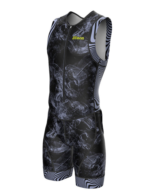 Men's Triathlon Smoke Gray Race Suit