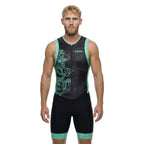 Men's Triathlon Mint Dragon Race Suit