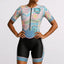 Women's Aerodynamic Multifloral Triathlon Suit