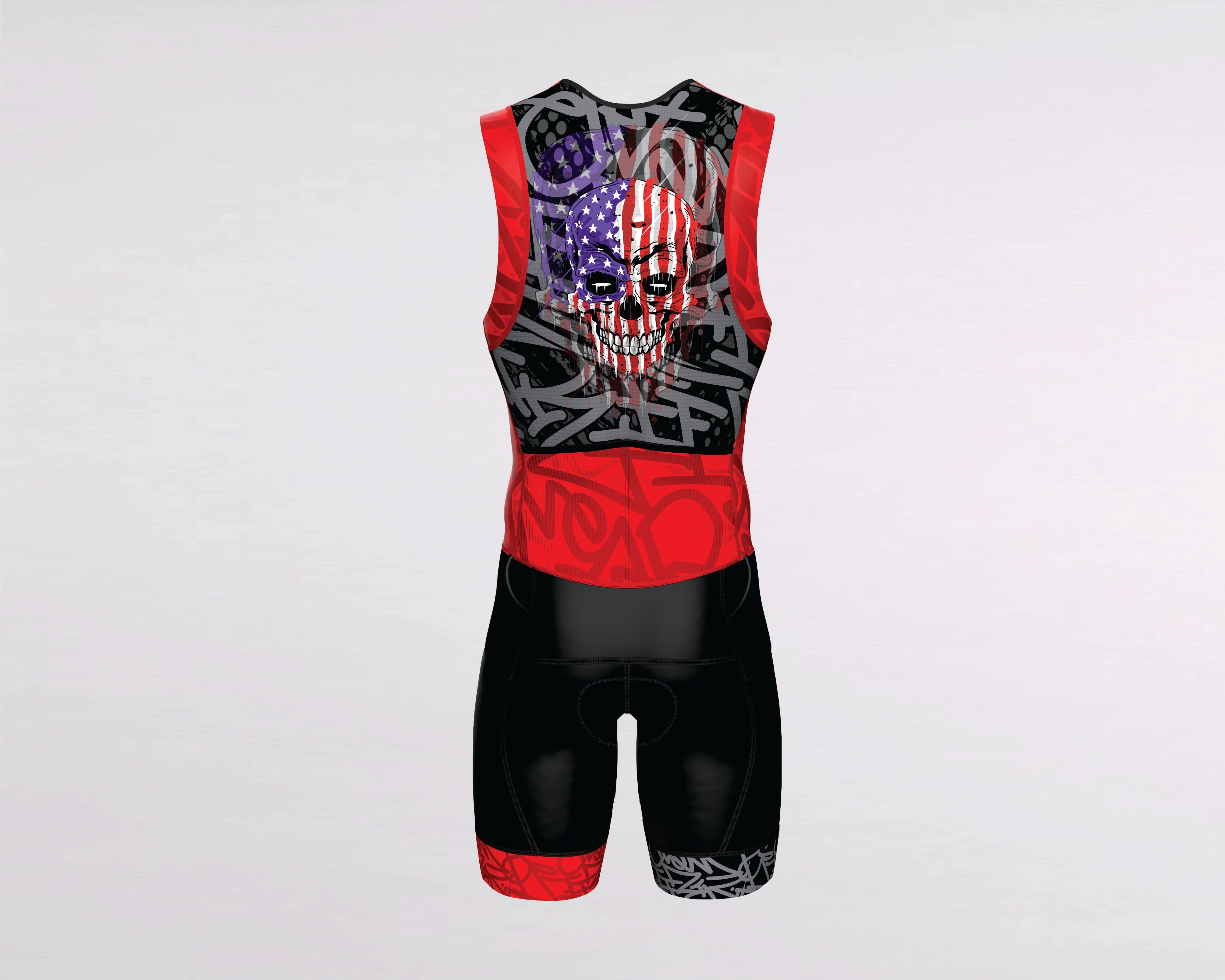 Men's Triathlon Grafiti Race Suit Secondary image