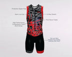 Men's Triathlon Grafiti Race Suit