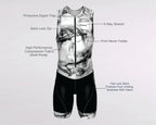 Men's Triathlon Smoke Race Suit