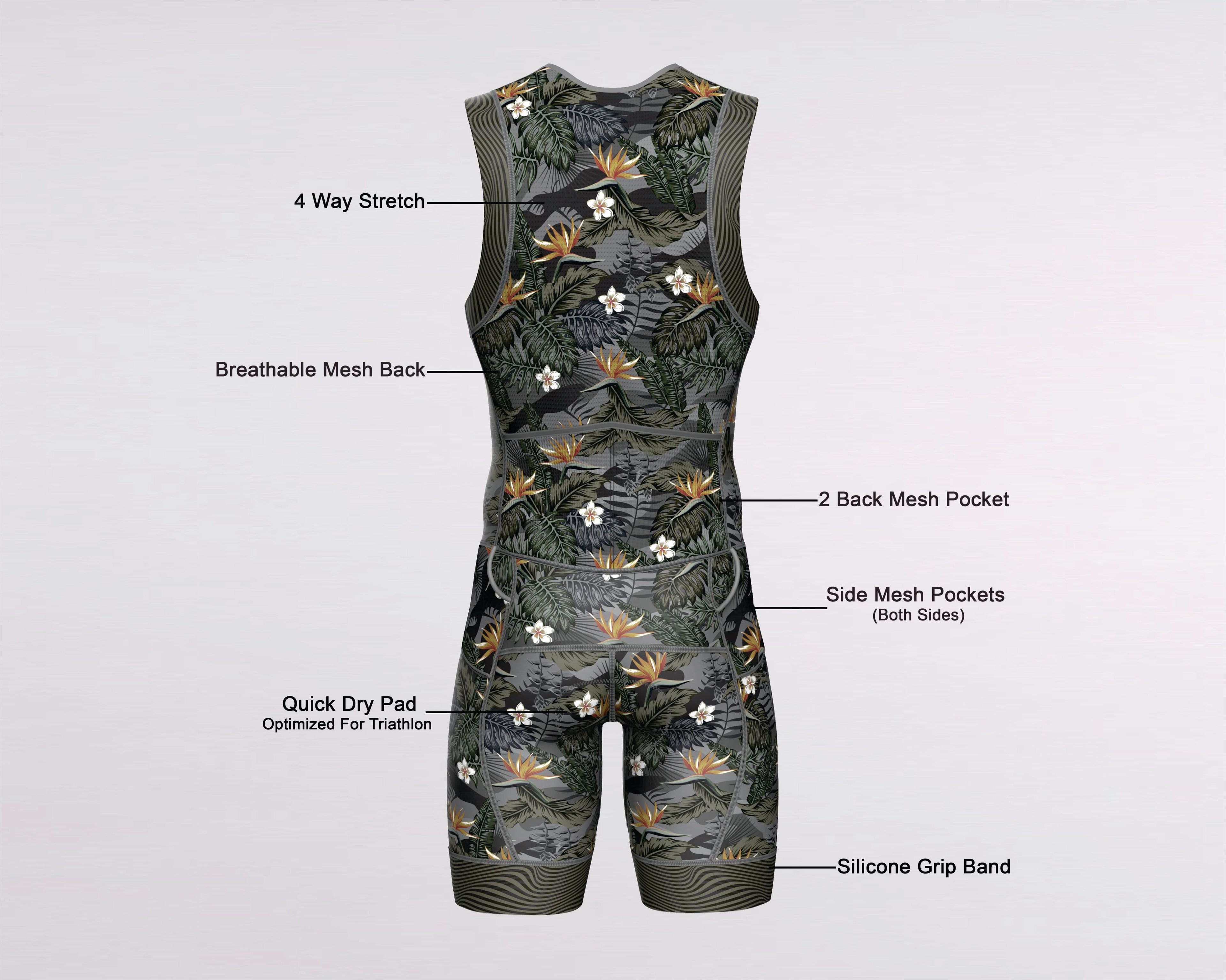 Men's Triathlon Forest Race Suit