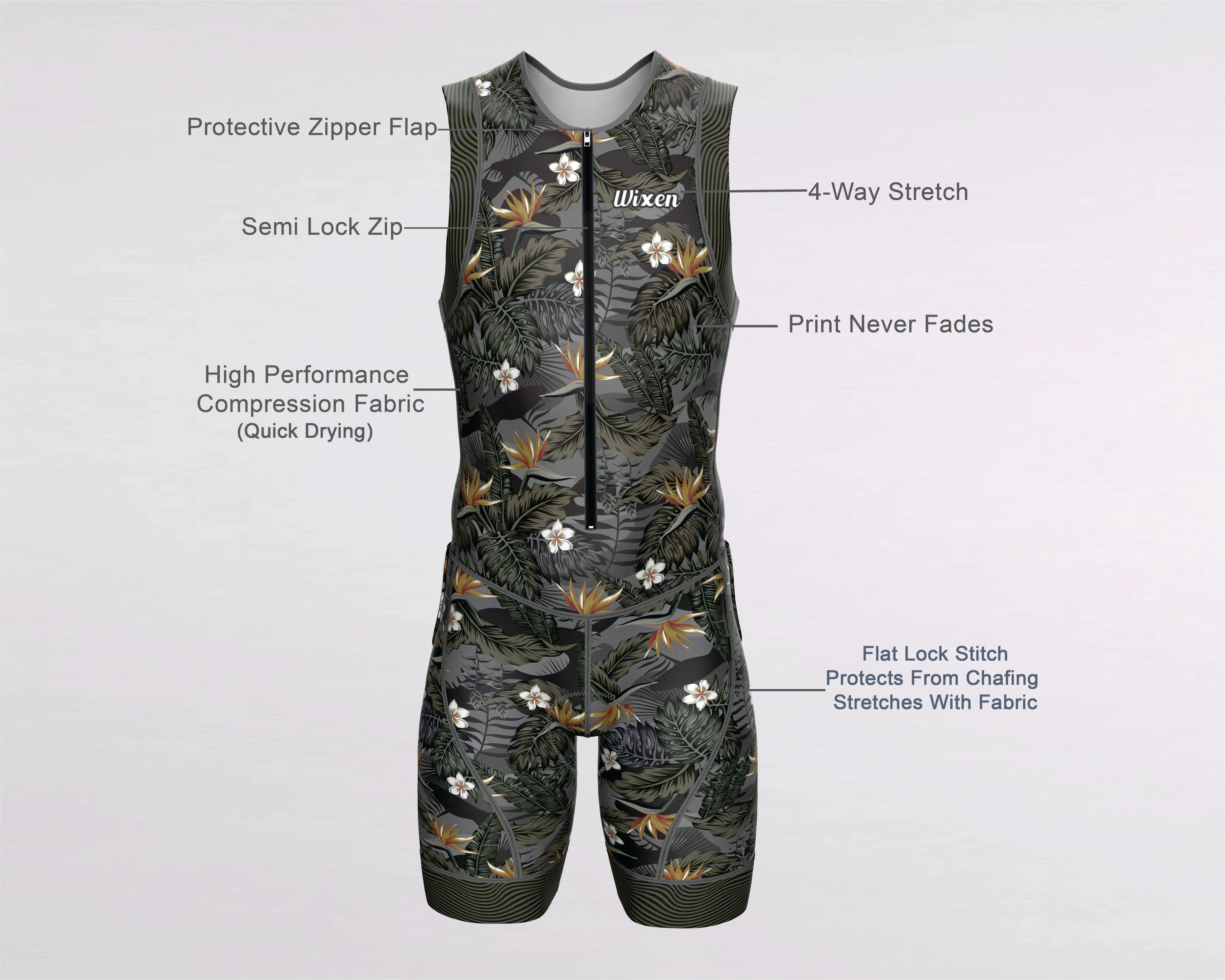 Men's Triathlon Forest Race Suit