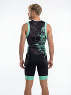 Men's Triathlon Mint Dragon Race Suit
