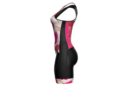 Women's Sleeveless Multi Leaf Triathlon Suit