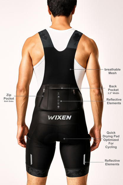 Men's Aero Navy Cycling Bib Short