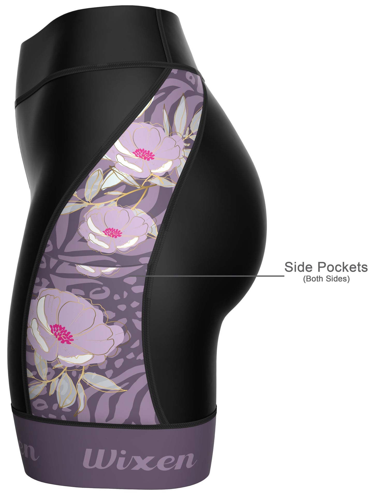 Women's 4D Padded Red Dot Cycling Shorts