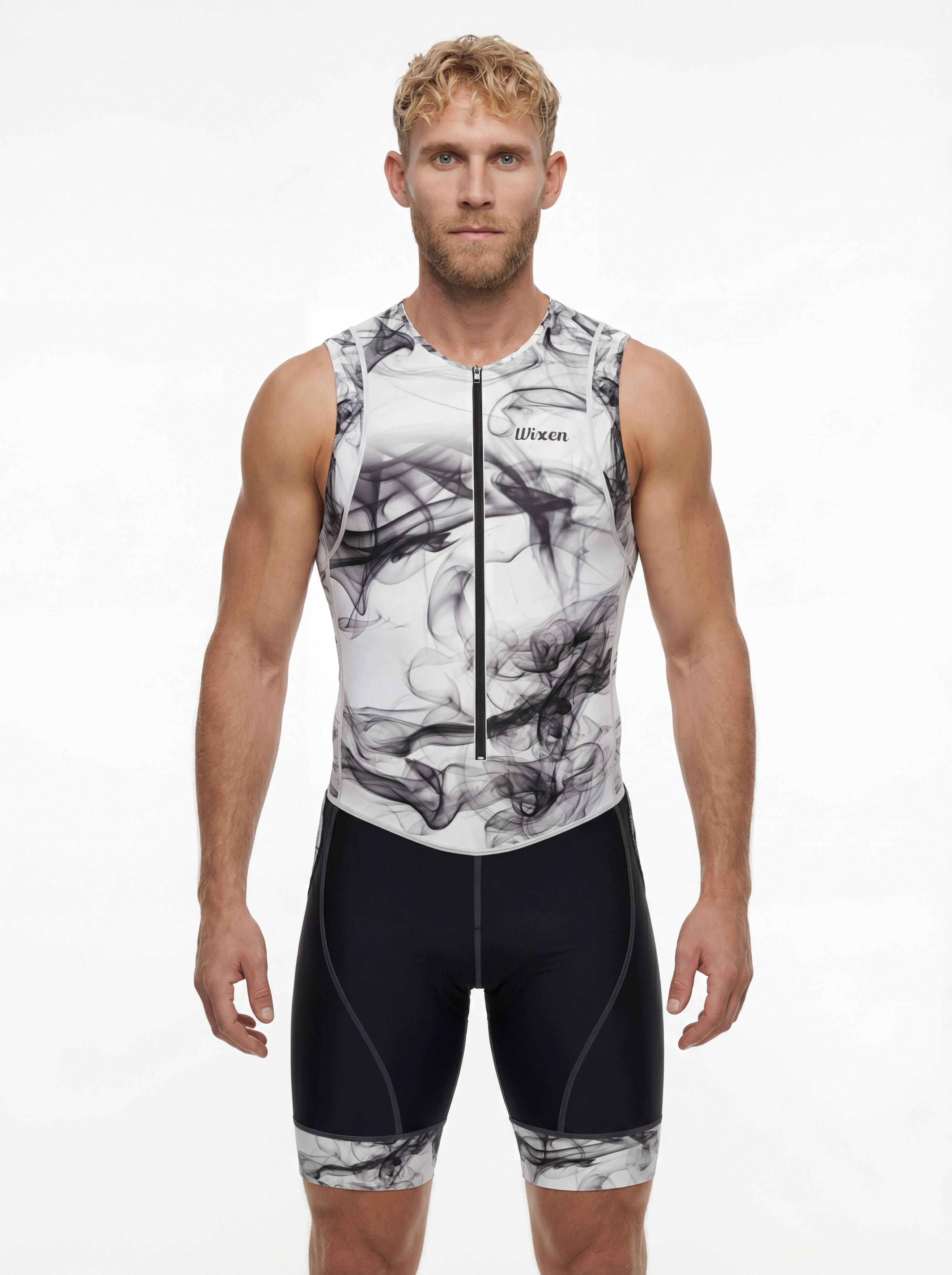Men's Triathlon Smoke Race Suit