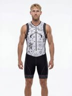 Men's Triathlon Tattoo Race Suit