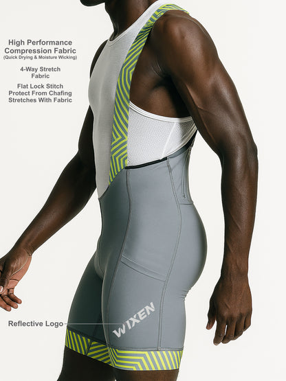Men's Aero Navy Cycling Bib Short