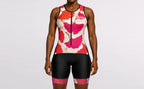 Women's Sleeveless Stripe Triathlon Suit