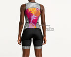 Women's Sleeveless Skin Triathlon Suit