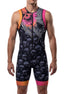Men's Triathlon Skull Race Suit