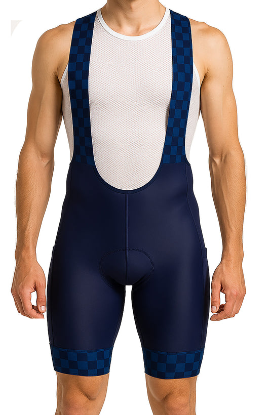 Men's Aero Navy Cycling Bib Short