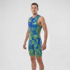 Men's Triathlon Neon Smoke Race Suit