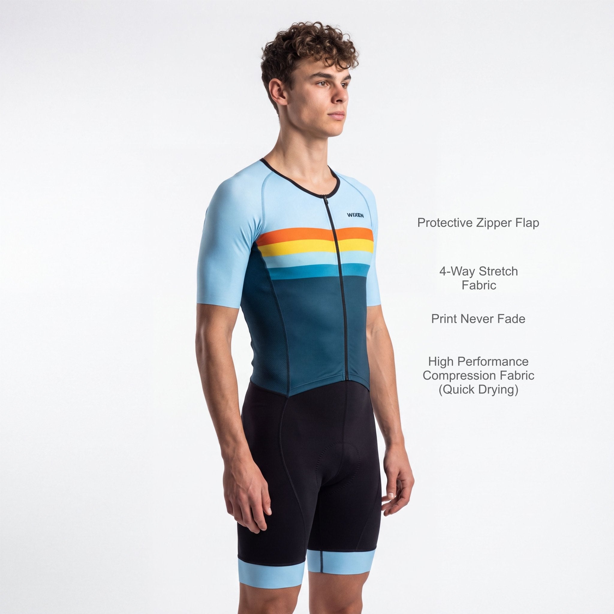 Retro Sunset Aero Tri Suit Secondary image