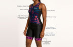 Women's Sleeveless Skin Triathlon Suit