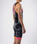 Men's Triathlon Skull Race Suit