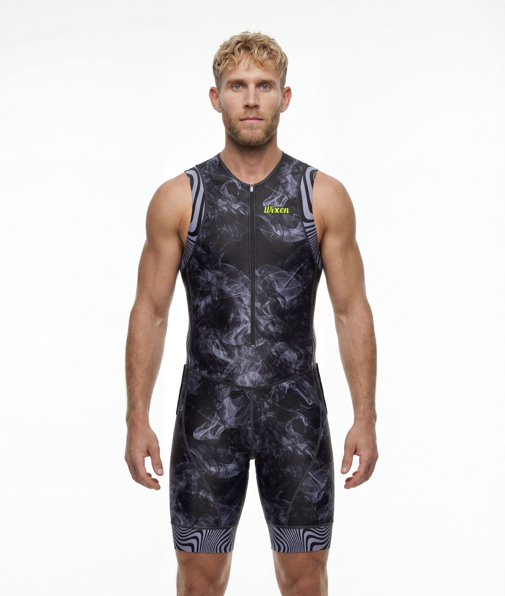 Men's Triathlon Smoke Gray Race Suit Main image