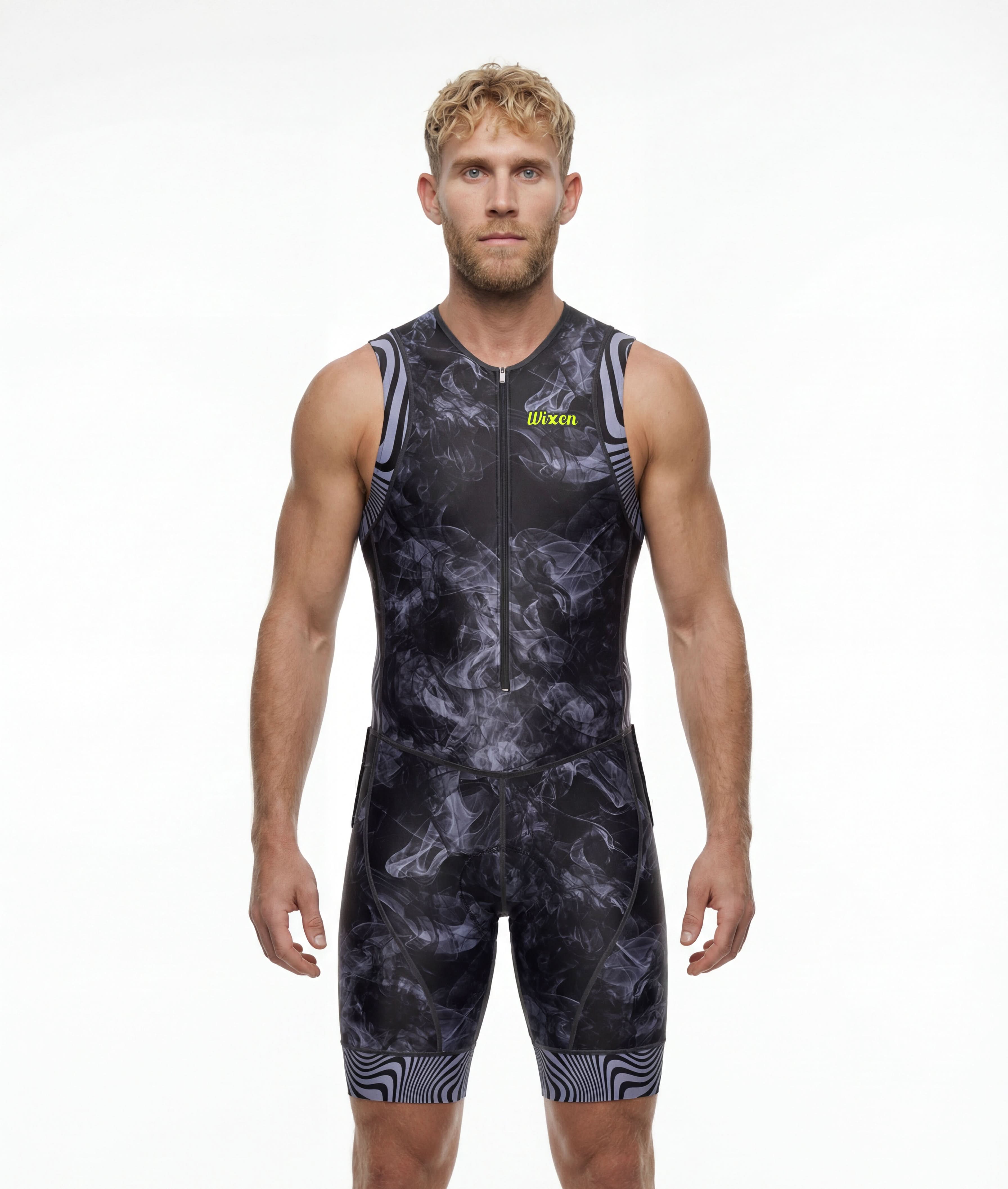 Men's Triathlon Smoke Gray Race Suit Main image