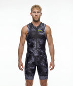 Men's Triathlon Smoke Gray Race Suit