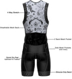 Men's Triathlon Tattoo Race Suit